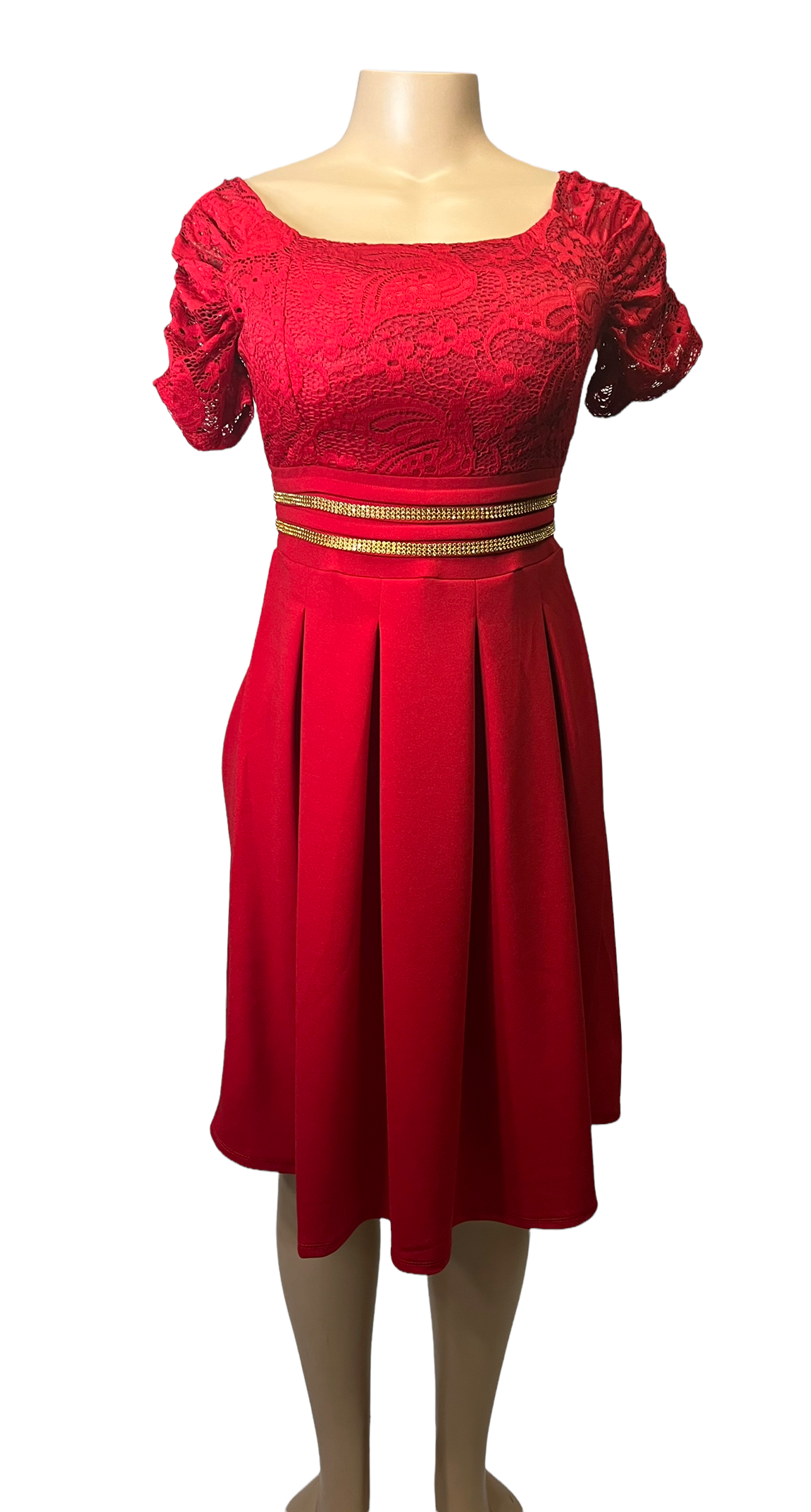 vestido con manga